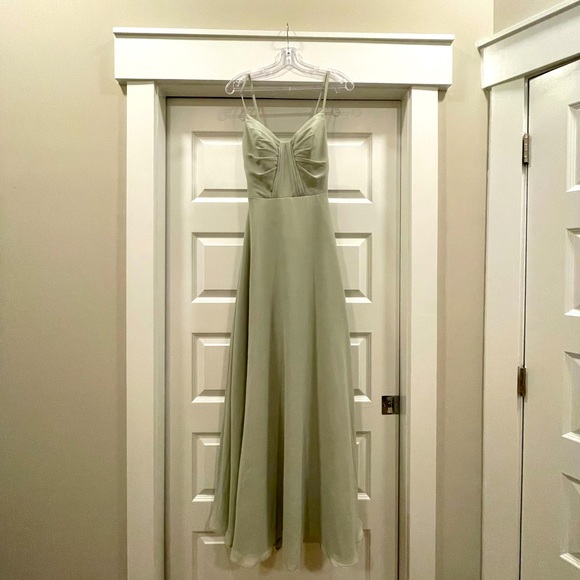 Aura Dresses & Skirts - Aura Stella Sage Green Bridesmaid Dress